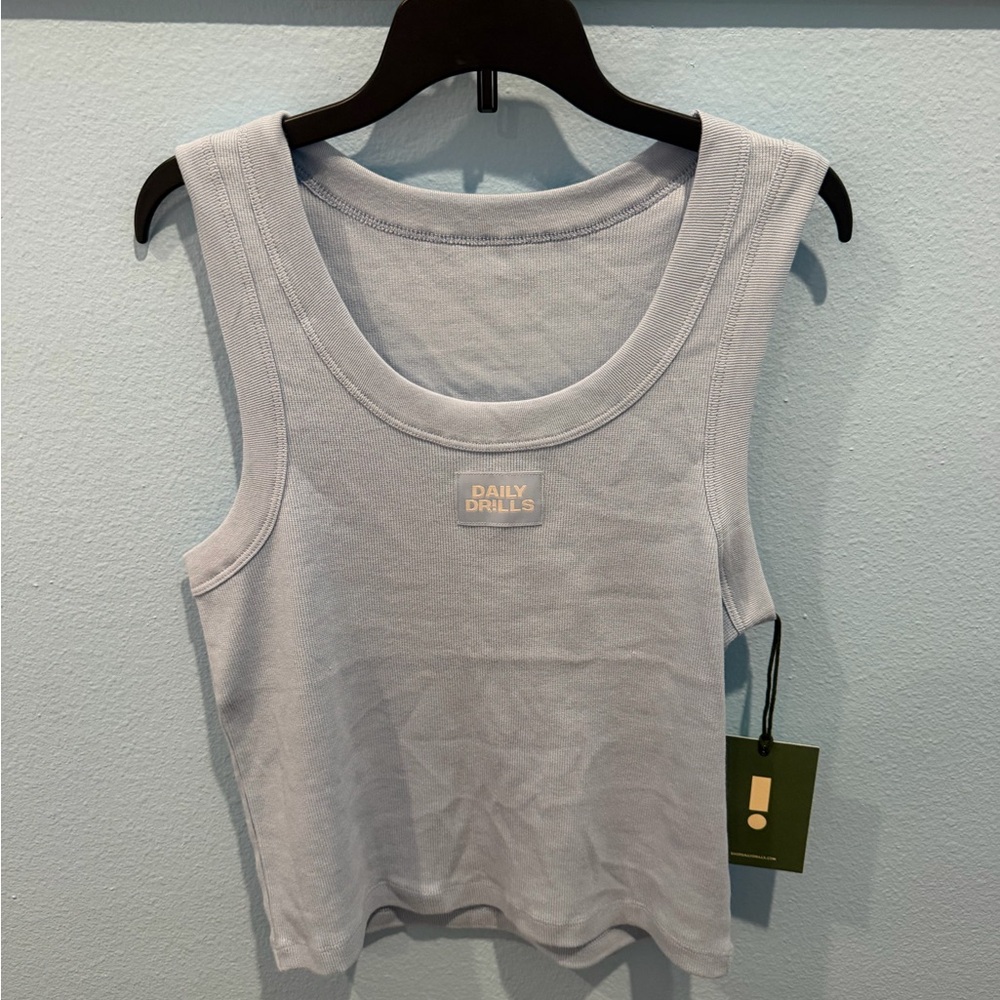 Daily Drills Blue Tank Top
